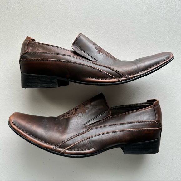 MARK NASON ‘U Rock’ Leather Loafers Men’s Size 9.5 - Picture 4 of 12